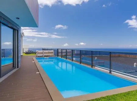 Casa Mozart I Sea View, Pool & Ac Retreat Appartement Estreito Da Calheta