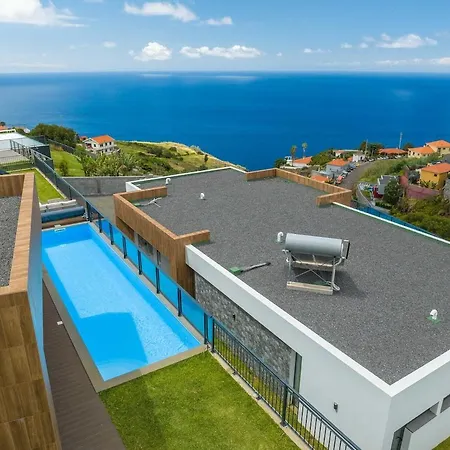 Casa Mozart I Sea View, Pool & Ac Retreat Apartment Estreito Da Calheta